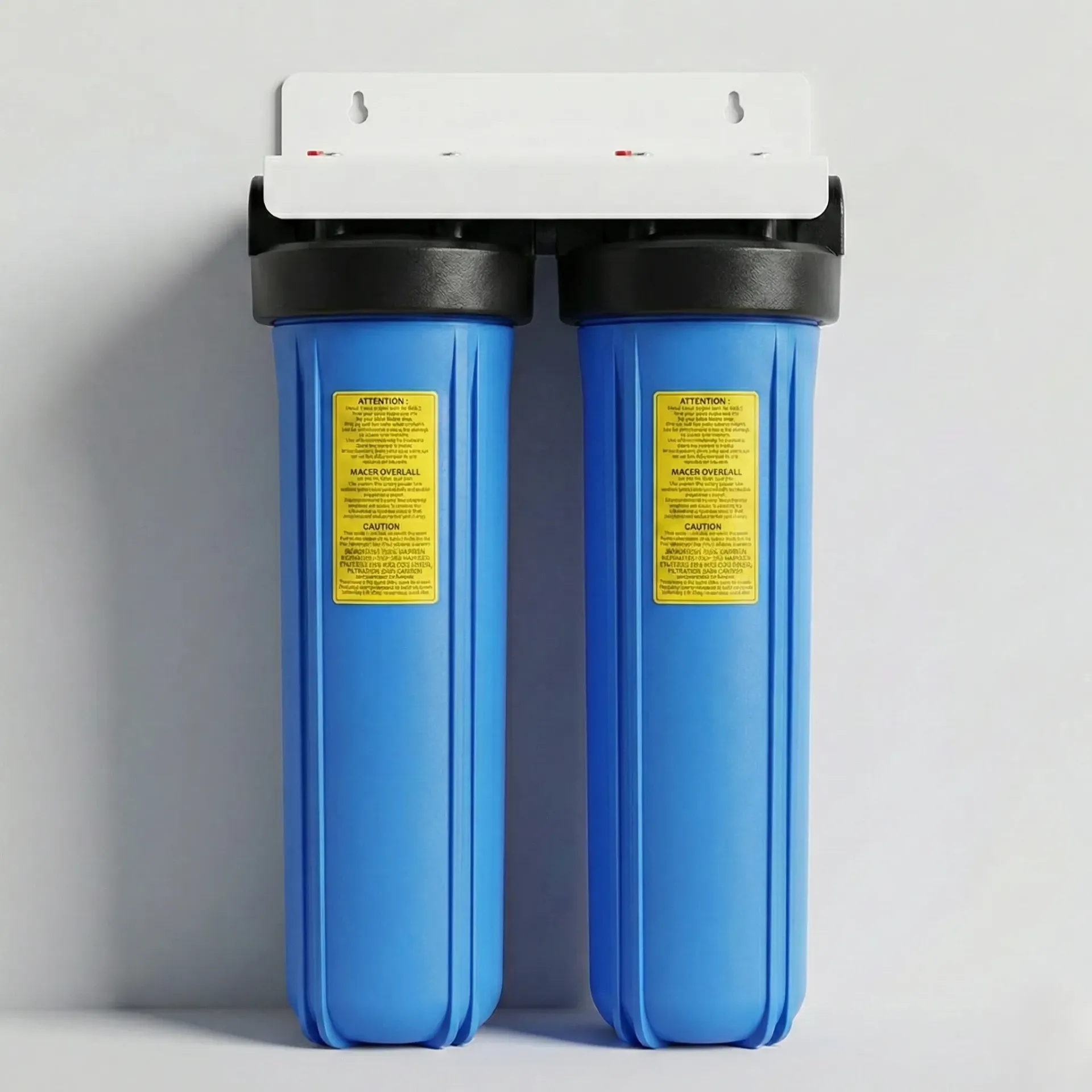 Doble Big Blue 20X4.5 + Elementos Filtrantes + Platina