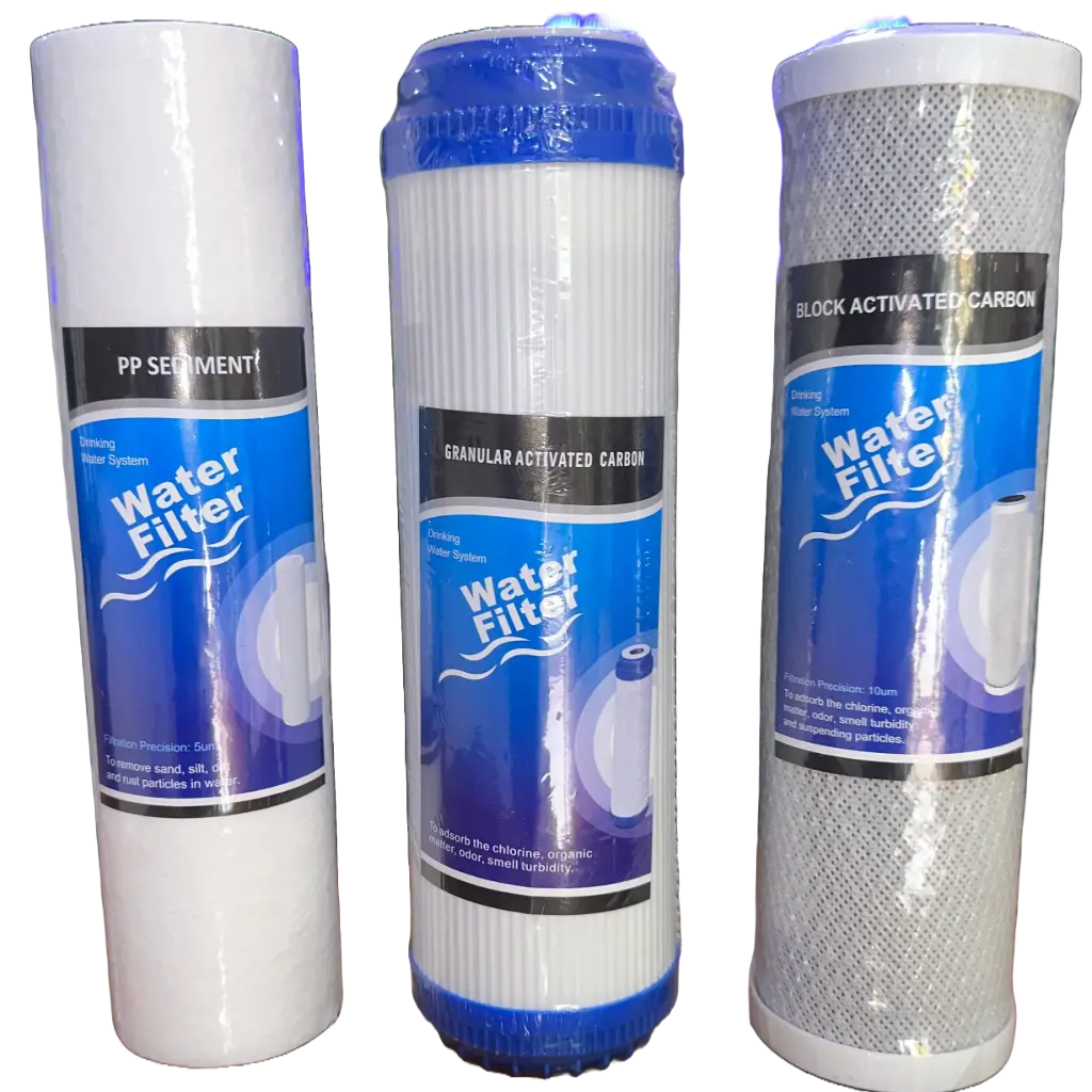 Juego De Filtros Ro 101 Hidrotek - Tipo A