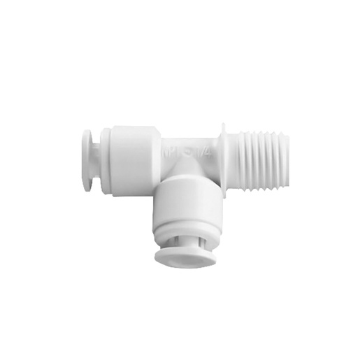 Tee De Acople Rápido 1/4 X 1/4 X 1/4 Hilo